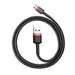 Baseus Cafule Micro USB cable 2.4A 1m (Red+ Black) - USB to Micro USB<<<USB cables<<<GSM Accessories<<<InnproXML&&&Cell