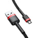 Baseus Cafule Micro USB cable 2.4A 1m (Red+ Black) - USB to Micro USB<<<USB cables<<<GSM Accessories<<<InnproXML&&&Cell