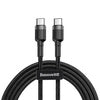 Baseus Cafule PD2.0 60W flash charging USB For Type-C cable (20V 3A) 2m Gray + Black - USB-C to USB-C<<<USB