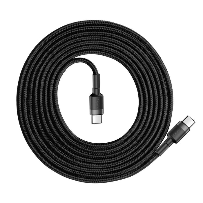 Baseus Cafule PD2.0 60W flash charging USB For Type-C cable (20V 3A) 2m Gray + Black - USB-C to USB-C<<<USB