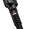 Baseus Cafule PD2.0 60W flash charging USB For Type-C cable (20V 3A) 2m Gray + Black - USB-C to USB-C<<<USB