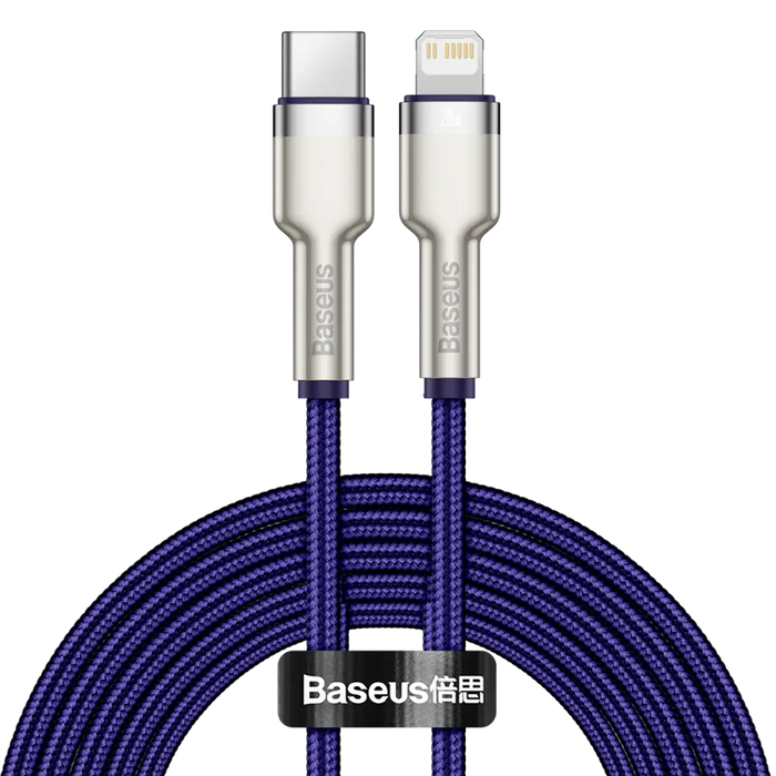 Baseus Cafule Series USB-C cable for Lightning 20W 2m (purple) - USB-C to Lightning<<<USB cables<<<GSM