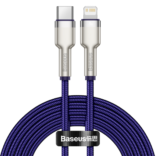 Baseus Cafule Series USB-C cable for Lightning 20W 2m (purple) - USB-C to Lightning<<<USB cables<<<GSM