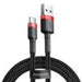 Baseus Cafule USB-C cable 2A 3m (Black + Red) - USB to USB-C<<<USB cables<<<GSM Accessories<<<InnproXML&&&Cell phone