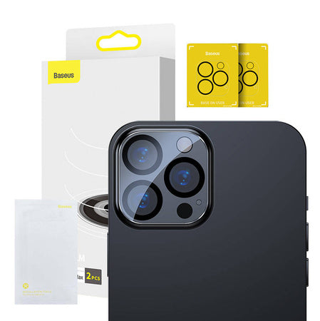 Baseus Camera Lens Film for iPhone 13 Pro / 13 Pro Max (2pcs) - For smartphones<<<Tempered glass and screen