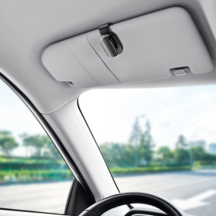 Baseus Car Holder Glasses Clip Silver (ACYJN-B0S) - Other car accessories<<<HurtelXML&&&Car