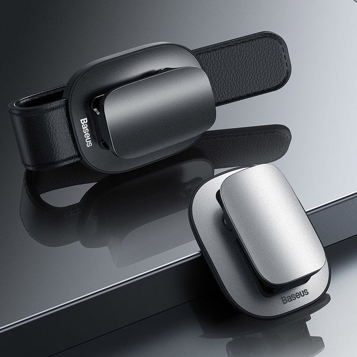 Baseus Car Holder Glasses Clip Silver (ACYJN-B0S) - Other car accessories<<<HurtelXML&&&Car