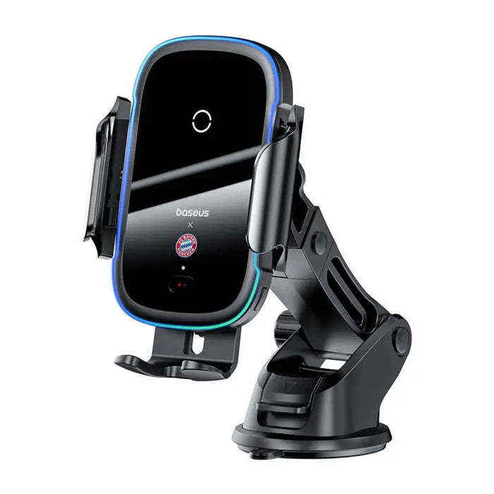 Baseus car holder with 15W charger (black) Bayern edition - Phone holders<<<Car accessories<<<InnproXML