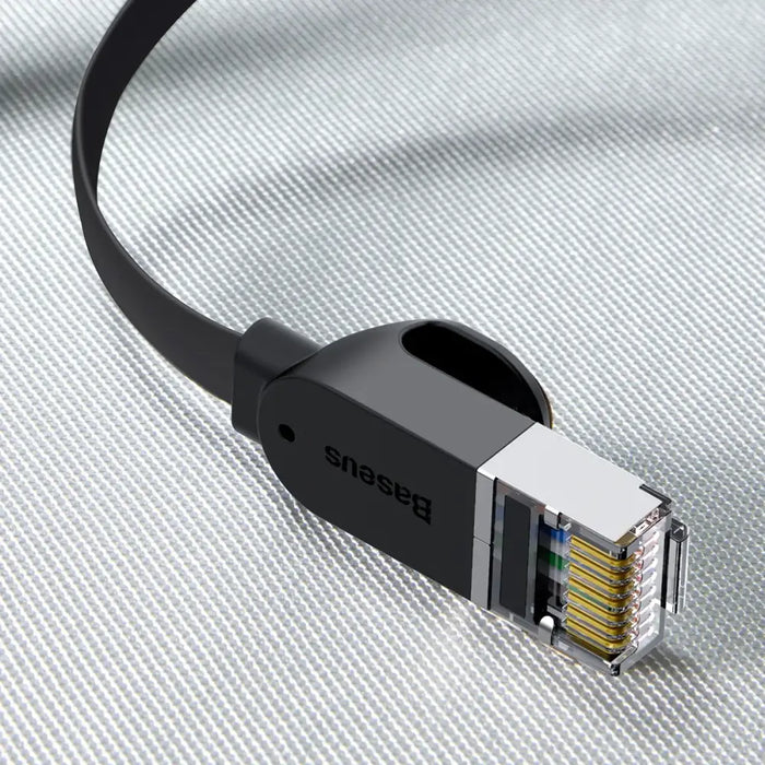 Baseus Cat 6 UTP Ethernet RJ45 Cable Flat 8 m black - Network cables<<<Cables<<<IT Accessories<<<InnproXML&&&Kable