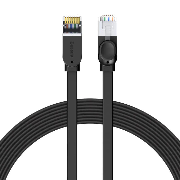 Baseus Cat 6 UTP Ethernet RJ45 Cable Flat 8 m black - Network cables<<<Cables<<<IT Accessories<<<InnproXML&&&Kable