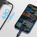 Baseus CATS000003 Lightning - USB-C cable 20W 480Mb/s 1m - blue - Cell phone cables<<<HurtelXML