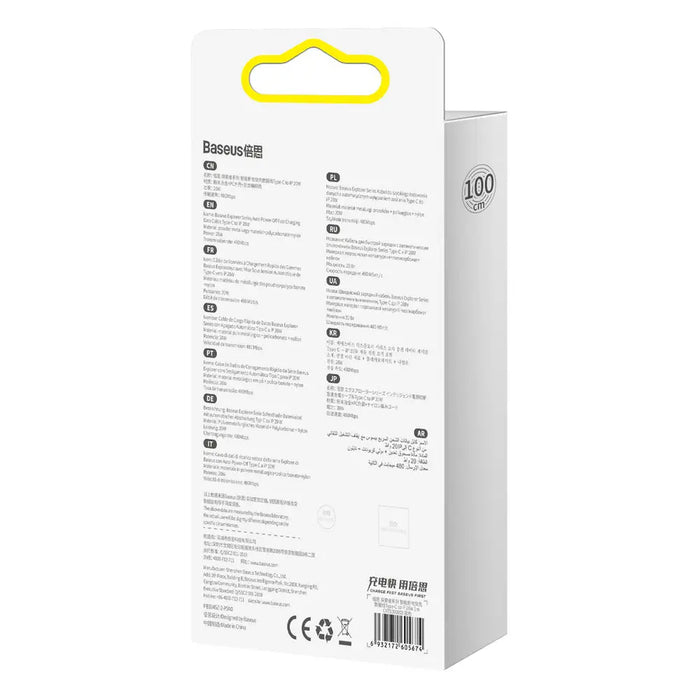 Baseus CATS000003 Lightning - USB-C cable 20W 480Mb/s 1m - blue - Cell phone cables<<<HurtelXML