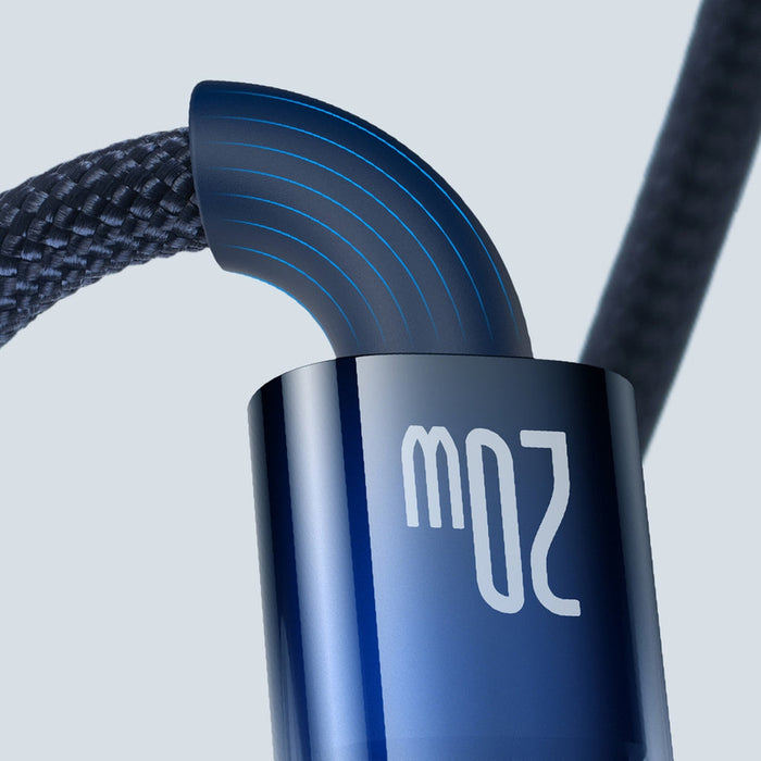 Baseus CATS000003 Lightning - USB-C cable 20W 480Mb/s 1m - blue - Cell phone cables<<<HurtelXML