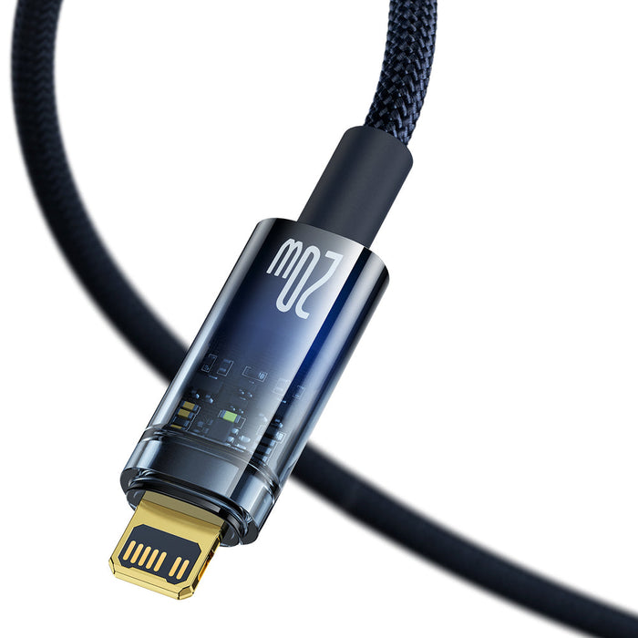 Baseus CATS000003 Lightning - USB-C cable 20W 480Mb/s 1m - blue - Cell phone cables<<<HurtelXML