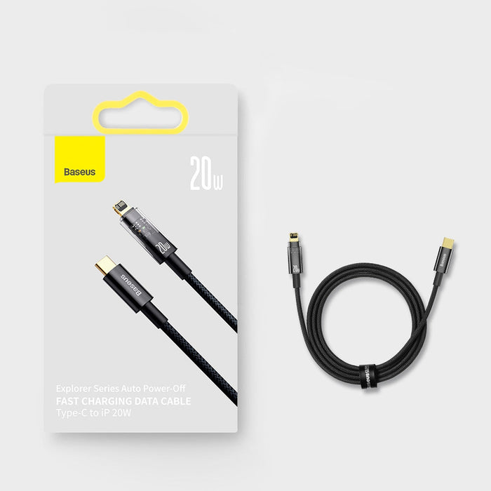 Baseus CATS000003 Lightning - USB-C cable 20W 480Mb/s 1m - blue - Cell phone cables<<<HurtelXML