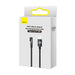 Baseus CAVP000201 angled Lightning - USB-C cable 20W 480Mb/s 1m - black - Type-C