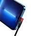 Baseus CAVP000220 angled Lightning - USB-C PD cable 20W 480Mb/s 1m - red - Cell phone cables<<<HurtelXML