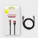 Baseus CAVP000220 angled Lightning - USB-C PD cable 20W 480Mb/s 1m - red - Cell phone cables<<<HurtelXML