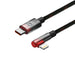 Baseus CAVP000220 angled Lightning - USB-C PD cable 20W 480Mb/s 1m - red - Cell phone cables<<<HurtelXML