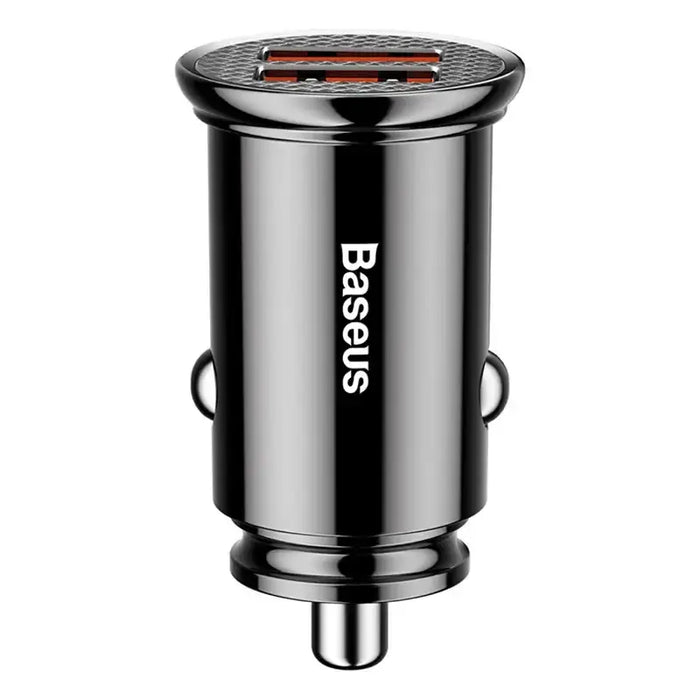 Baseus Circular 2xUSB QC3.0 5A 30W car charger (black) - Car chargers<<<Chargers<<<GSM Accessories<<<InnproXML&&&Cell