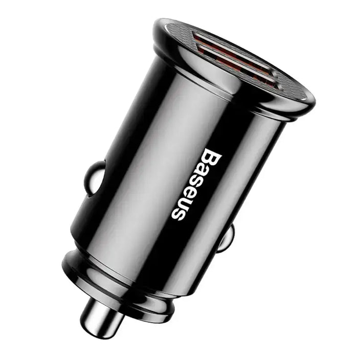 Baseus Circular 2xUSB QC3.0 5A 30W car charger (black) - Car chargers<<<Chargers<<<GSM Accessories<<<InnproXML&&&Cell