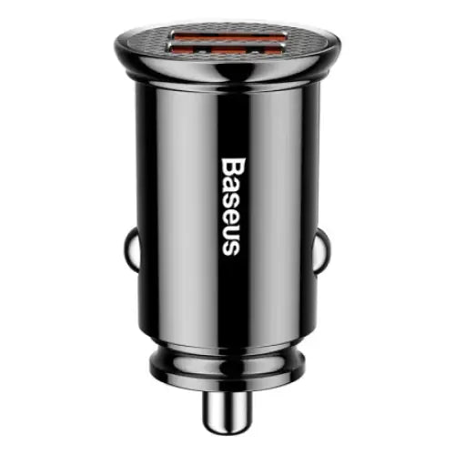 Baseus Circular 2xUSB QC3.0 5A 30W car charger (black) - Car chargers<<<Chargers<<<GSM Accessories<<<InnproXML&&&Cell