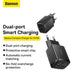 Baseus Compact Quick Charger 2x USB 10.5W (black) - mains chargers<<<Chargers<<<GSM Accessories<<<InnproXML&&&Cell