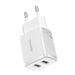 Baseus Compact Quick Charger 2x USB 10.5W (white) - mains chargers<<<Chargers<<<GSM Accessories<<<InnproXML&&&Cell