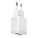 Baseus Compact Quick Charger 2x USB 10.5W (white) - mains chargers<<<Chargers<<<GSM Accessories<<<InnproXML&&&Cell
