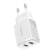 Baseus Compact Quick Charger 2x USB 10.5W (white) - mains chargers<<<Chargers<<<GSM Accessories<<<InnproXML&&&Cell