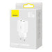 Baseus Compact Quick Charger 2x USB 10.5W (white) - mains chargers<<<Chargers<<<GSM Accessories<<<InnproXML&&&Cell