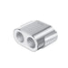 Baseus CRDYQ-0S splitter 2x cigarette lighter socket 80W 2x USB-A 3.1A - silver - Cell phone USB