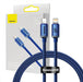 Baseus Crystal cable USB-C to Lightning 20W 1.2m (blue) - USB-C to Lightning<<<USB cables<<<GSM