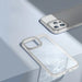Baseus Crystal Phone Case Armor Case for iPhone 13 Pro with Gel Frame gray (ARJT000413) - Cell phone cases