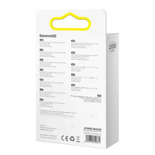 Baseus Crystal Shine cable USB-C to USB-C 100W 2m (blue) - USB-C to USB-C<<<USB cables<<<GSM