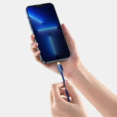 Baseus Crystal Shine cable USB-C to Lightning 20W PD 2m (blue) - Lightning