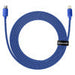 Baseus Crystal Shine cable USB-C to Lightning 20W PD 2m (blue) - USB-C to Lightning<<<USB cables<<<GSM