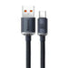 Baseus Crystal Shine cable USB to USB-C 100W 1.2m (black) - USB to USB-C<<<USB cables<<<GSM