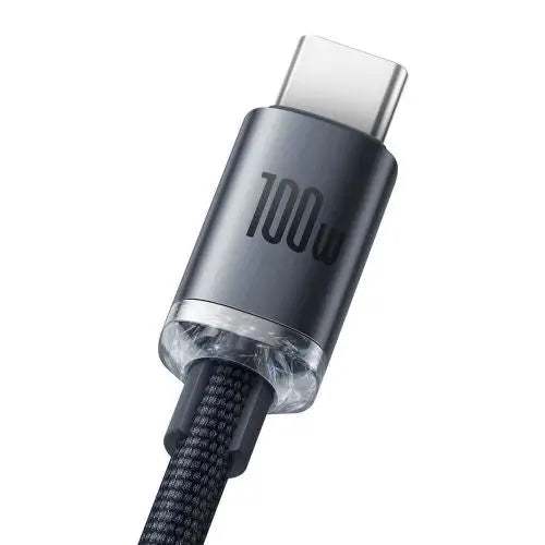 Baseus Crystal Shine cable USB to USB-C 100W 2m (black) - Type-C cable<<<Accessories<<<Основна<<<DunaXML&&&USB