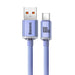 Baseus Crystal Shine cable USB to USB-C 100W 2m (purple) - USB to USB-C<<<USB cables<<<GSM