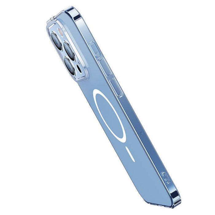Baseus Crystal Transparent Magnetic Case and Tempered Glass set for iPhone 14 Pro Max - For smartphones<<<Tempered