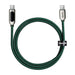 Baseus Display Cable USB-C to USB-C 100W 1m (green) - USB-C to USB-C<<<USB cables<<<GSM Accessories<<<InnproXML&&&Cell