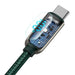 Baseus Display Cable USB-C to USB-C 100W 1m (green) - USB-C to USB-C<<<USB cables<<<GSM Accessories<<<InnproXML&&&Cell