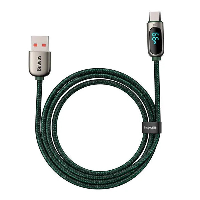 Baseus Display Cable USB to Type-C 66W 1m (green) - USB to USB-C<<<USB cables<<<GSM Accessories<<<InnproXML