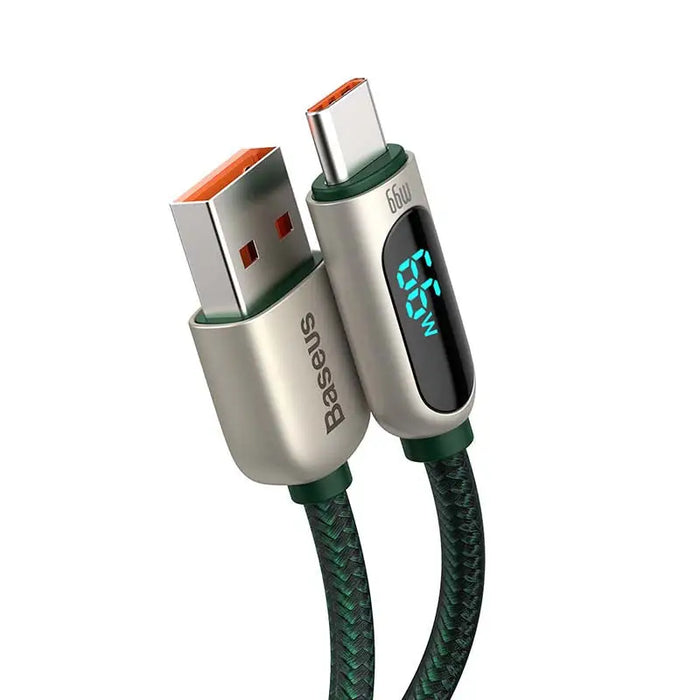 Baseus Display Cable USB to Type-C 66W 2m (green) - USB to USB-C<<<USB cables<<<GSM Accessories<<<InnproXML