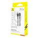Baseus Dura Type A to IP 2.4A 2 m fast charging cable Black Gold - USB cablesAKG-KAB<<<GSM accessoriesAKG<<<ActionPL