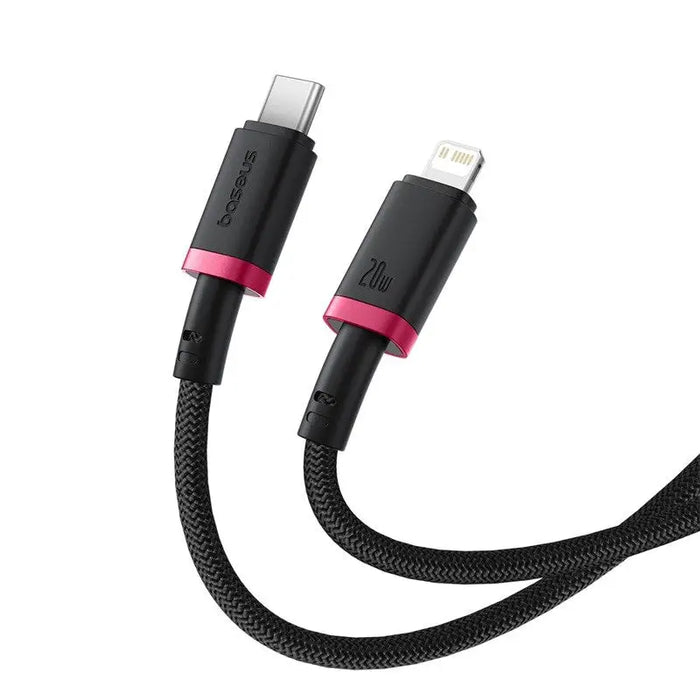 Baseus Dura Type C fast charging cable for iP 20 W 2 m Black Red - USB cablesAKG-KAB<<<GSM accessoriesAKG<<<ActionPL
