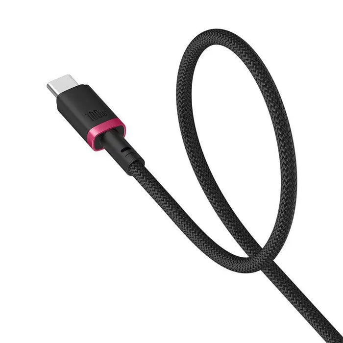 Baseus Dura Type C to Type C 100 W fast charging cable 2 m Black Red - USB cablesAKG-KAB<<<GSM accessoriesAKG<<<ActionPL