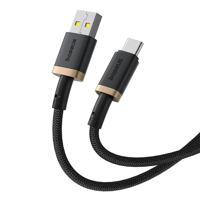 Baseus Dura USB Type A to Type C 60 W fast charging cable 1 m Black Gold - USB cablesAKG-KAB<<<GSM