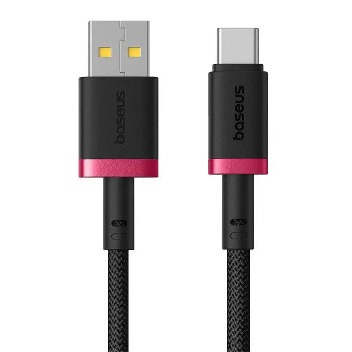 Baseus Dura USB Type A to Type C 60 W fast charging cable 2 m Black Red - USB cablesAKG-KAB<<<GSM
